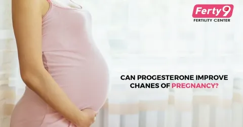 Can progesterone improve chances of pregnancy?