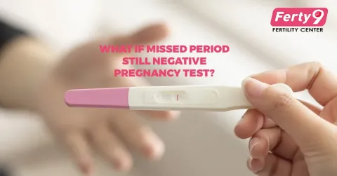 What if a missed period is still a negative pregnancy test?