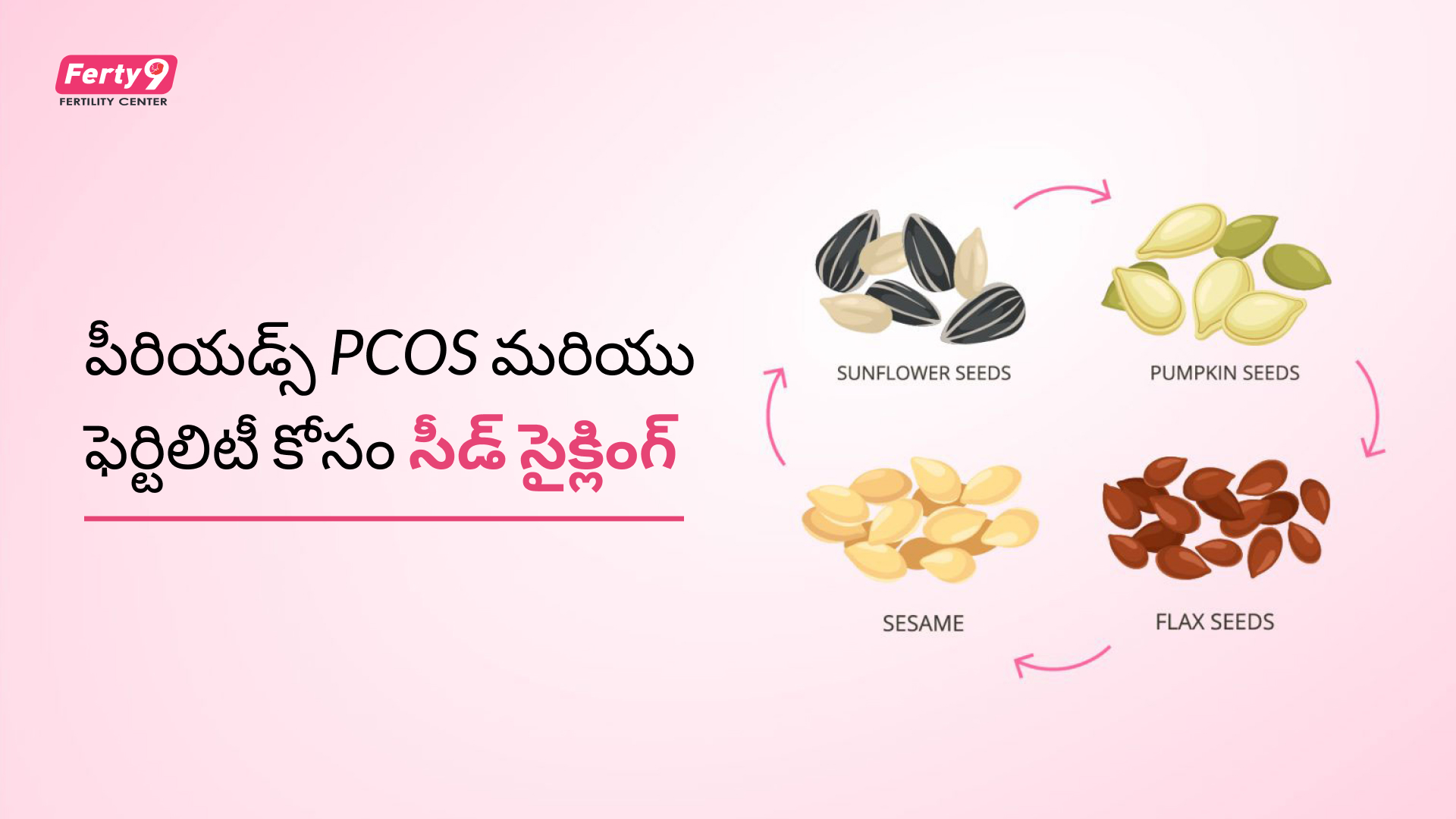 పీరియడ్స్, PCOS మరియు ఫెర్టిలిటీ కోసం సీడ్ సైక్లింగ్